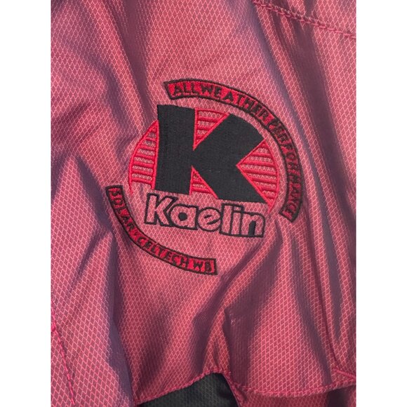 Vintage Kaelin All-Weather Ski Suit Mens XL Maroon & Black One-Piece Snowsuit Fu - Picture 3 of 14